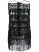 Image 1 of Halpern fringed sleeveless top