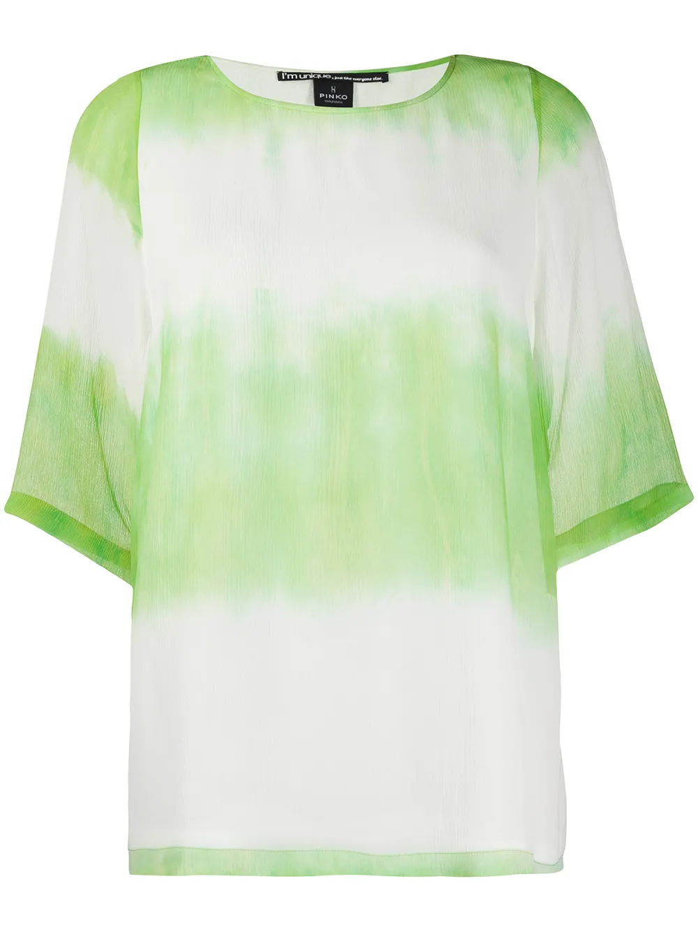 Pinko Zweifarbiges T-Shirt 3sTYp d2M16 Pinko Zweifarbiges T-Shirt 3sTYp d2M16