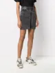 Off-White zip-front denim skirt