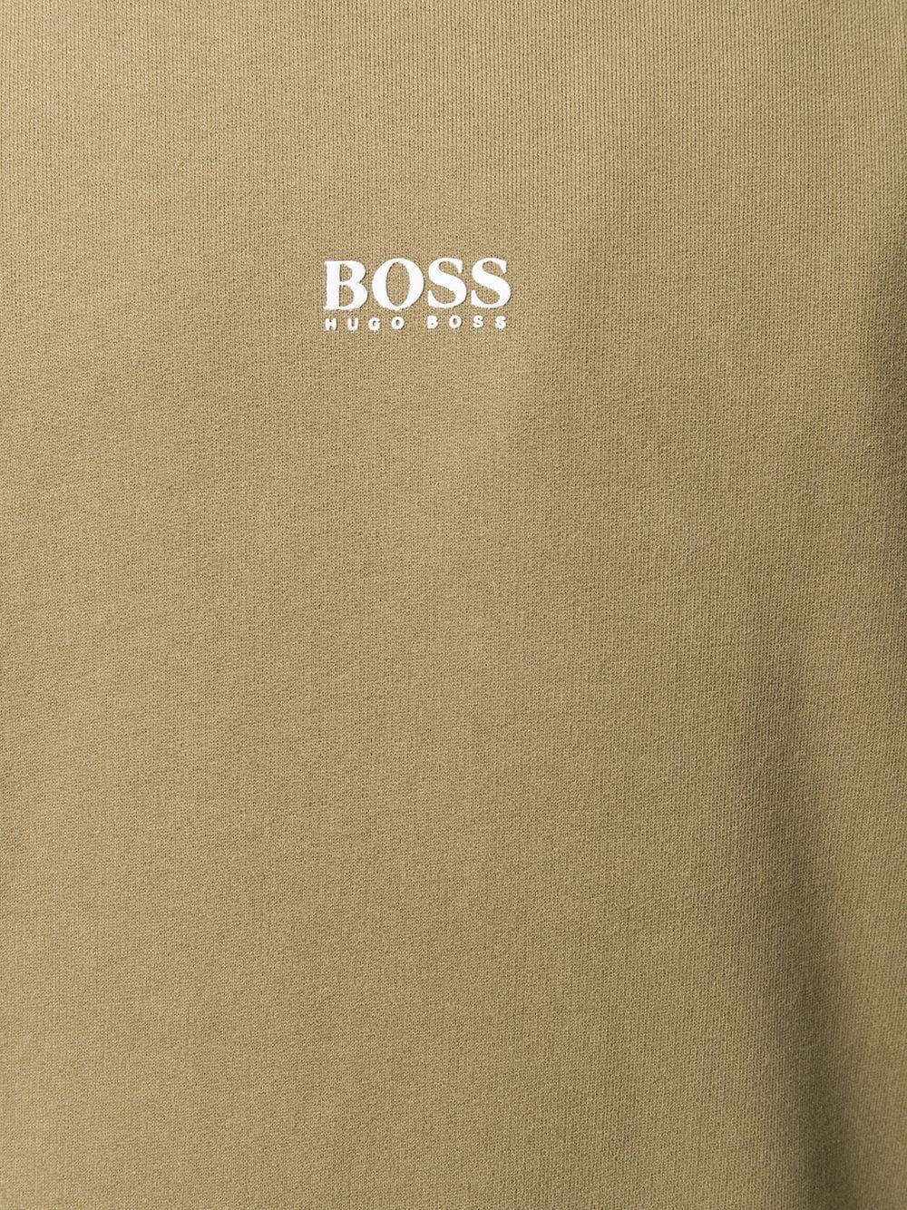 BOSS Logo Print relaxed-fit Sweatshirt - Farfetch