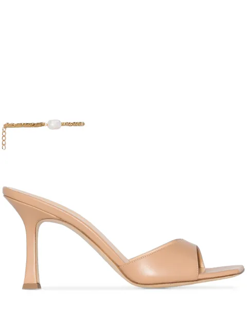 Magda Butrym Estonia 80mm square toe mules
