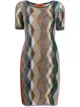 الصورة 1 من Missoni فستان لامع بكاروهات أرغيل