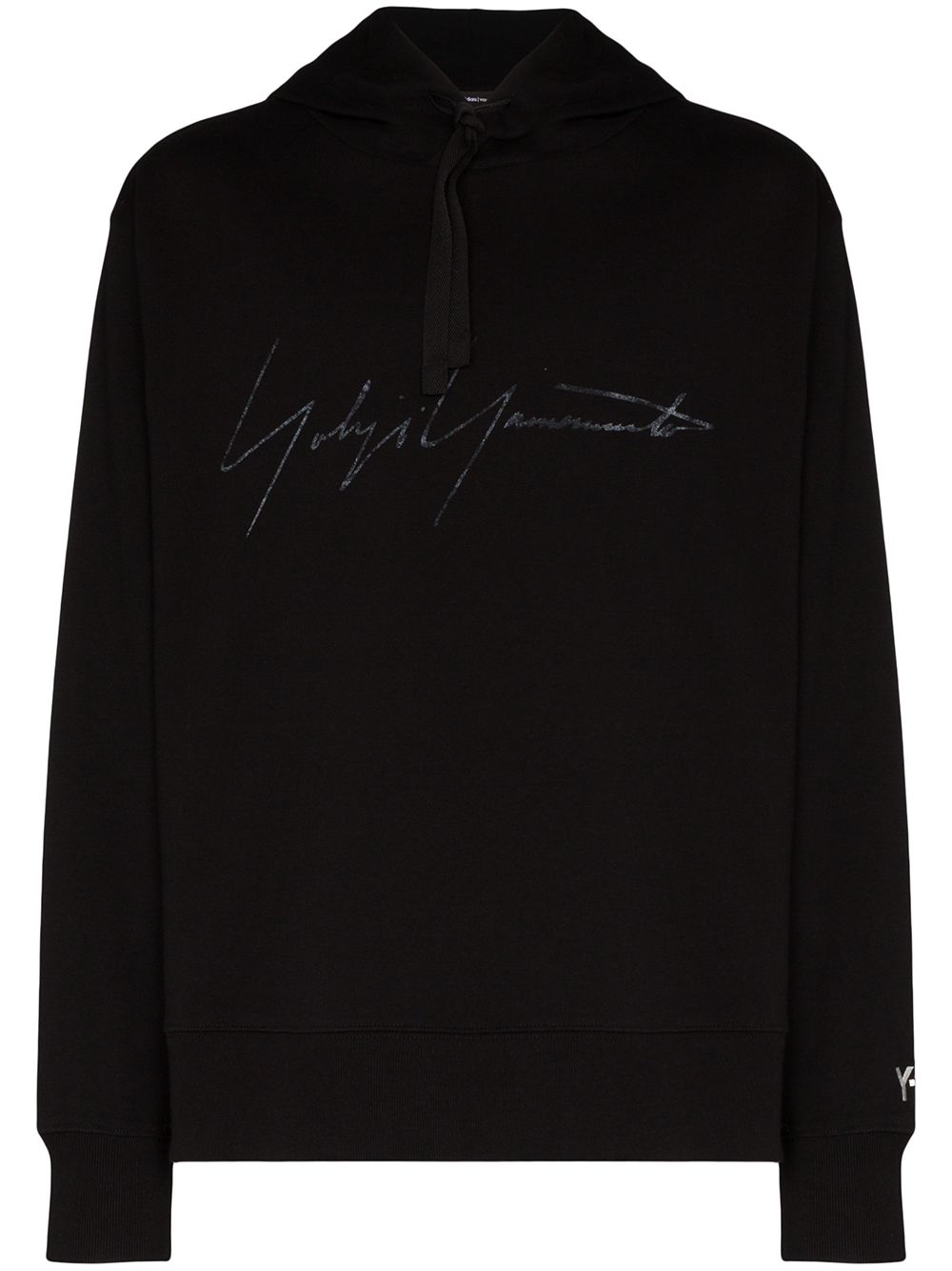 фото Y-3 signature logo cotton hoodie