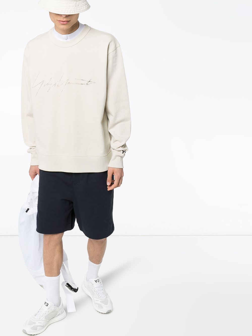 фото Y-3 signature logo sweatshirt