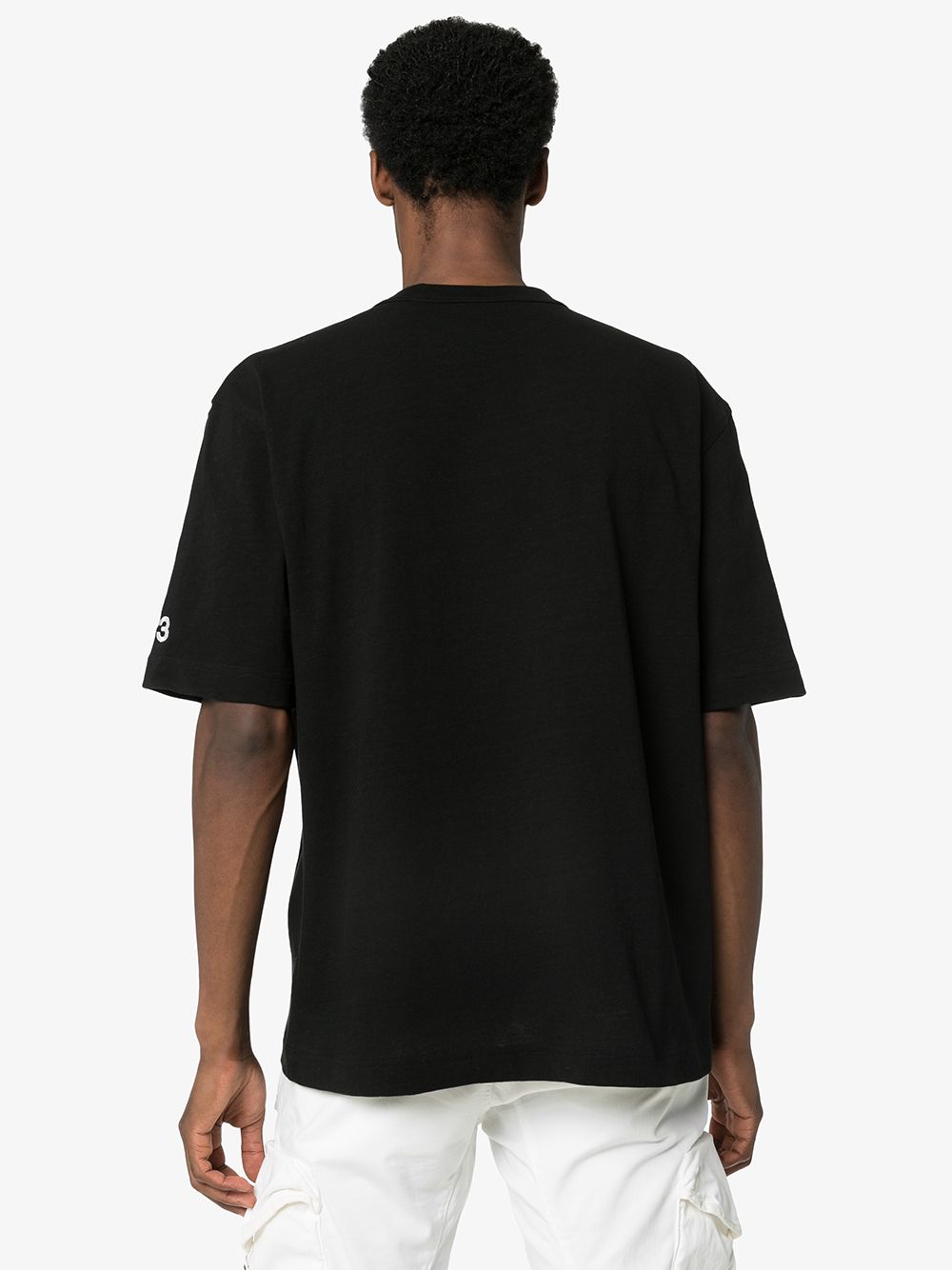 фото Y-3 signature print logo t-shirt