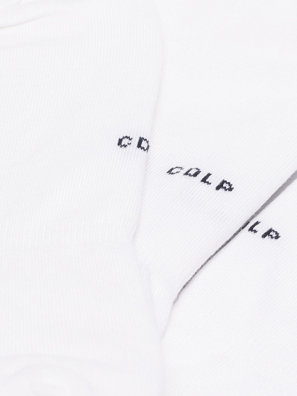 фото Cdlp white no show socks set