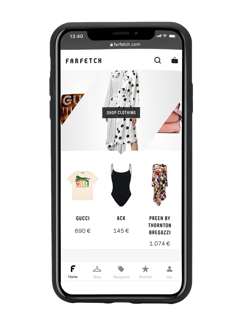Marcelo Burlon County of Milan iPhone XS hoesje met logo Zwart