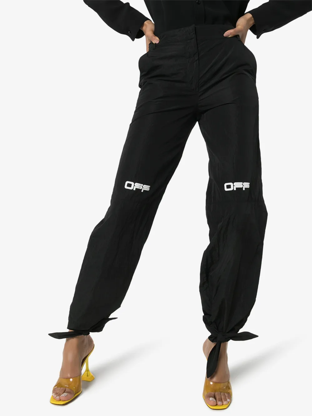 OFF-WHITE HOSE MIT LOGO-PRINT,OWCA097R20H14087100114748362