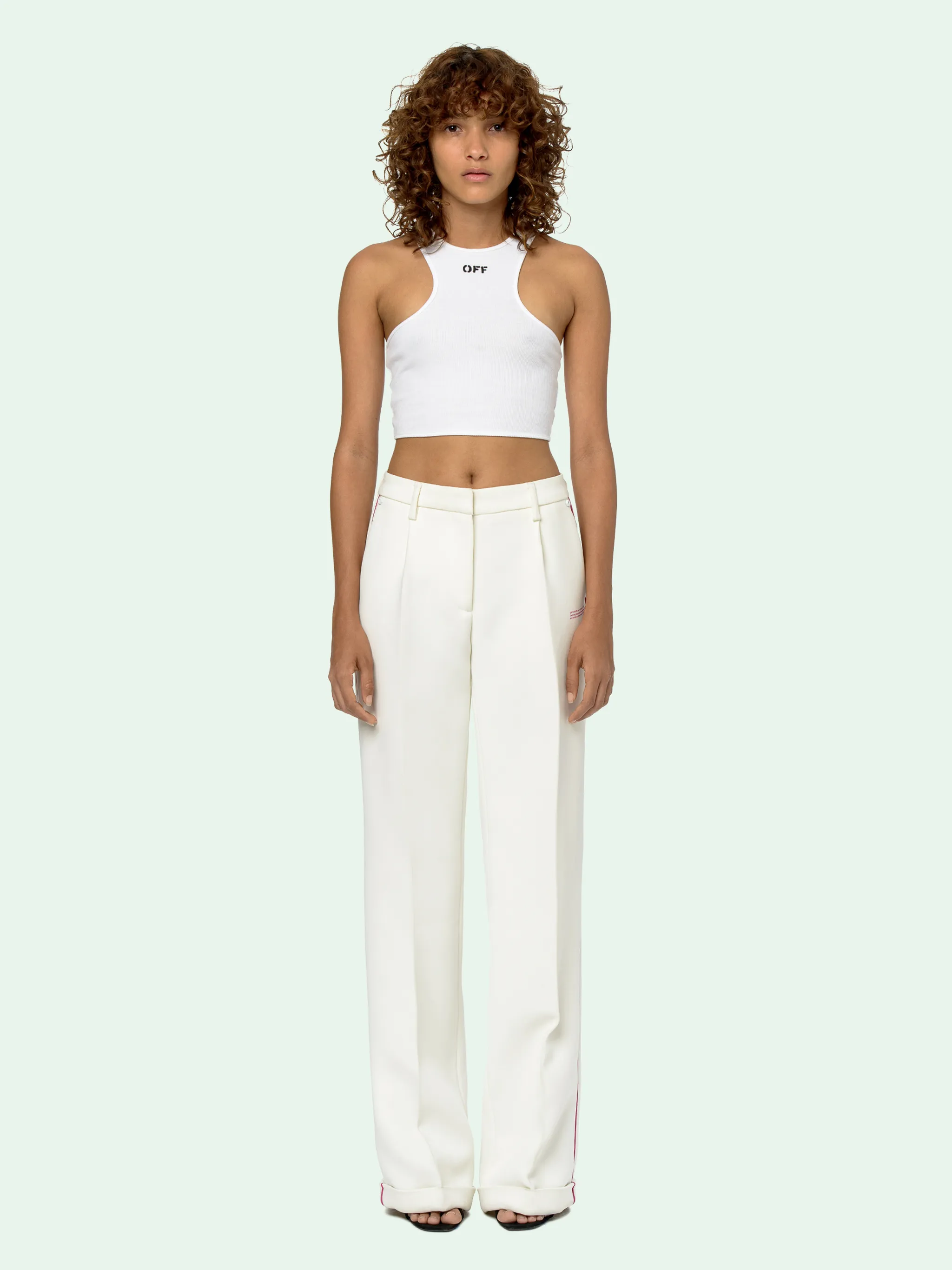 WHITE FORMAL PANTS - Off-White 