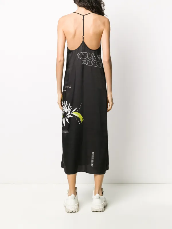v neck puff sleeve midi dress V-Neck Puff Sleeve Midi Dress Black / L