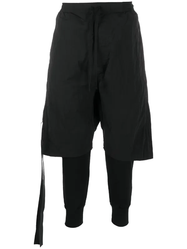 double layer track pants