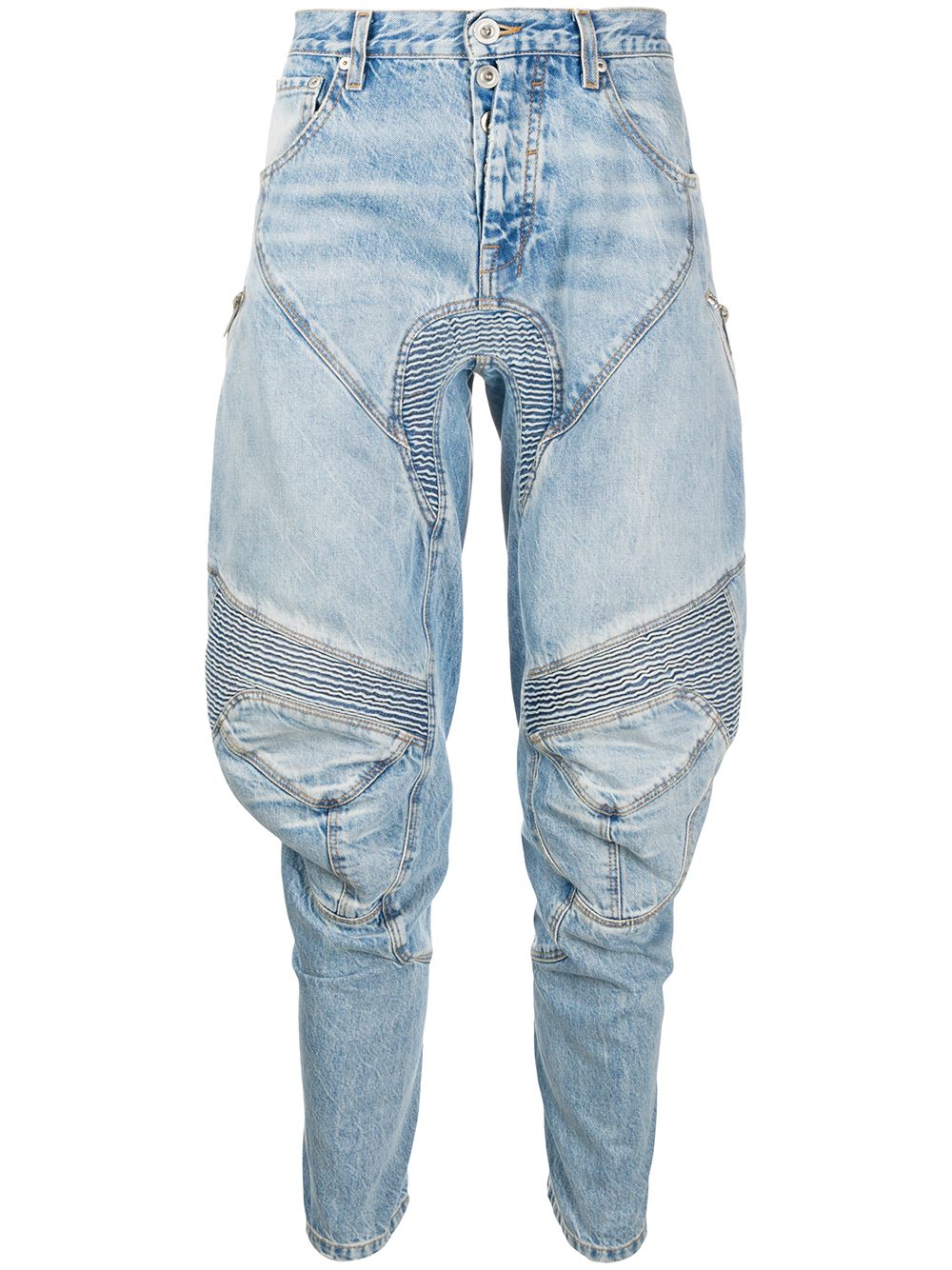 фото Unravel project зауженные джинсы в рубчик
