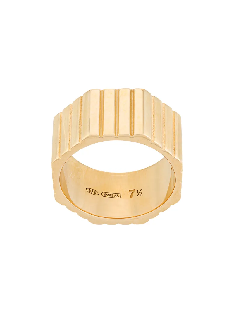 Click to view more detailed imagery on our partner's website I.v.i. Octagon-shaped Ring In Gold