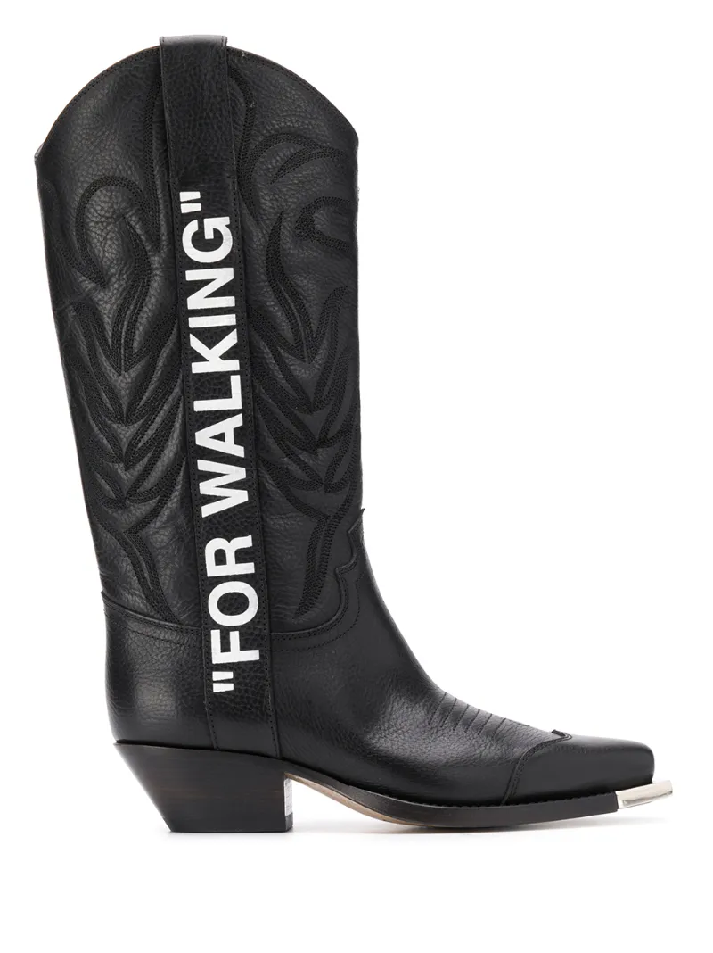 OFF-WHITE COWBOY BOOTS