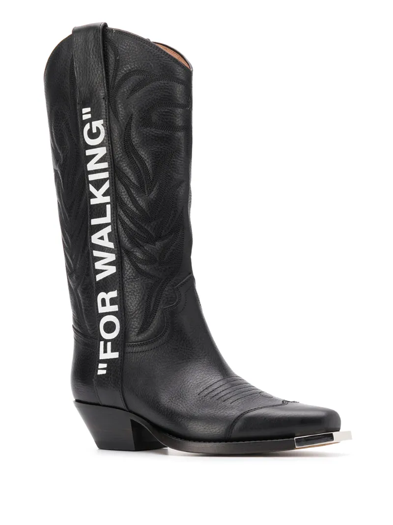 OFF-WHITE COWBOY BOOTS