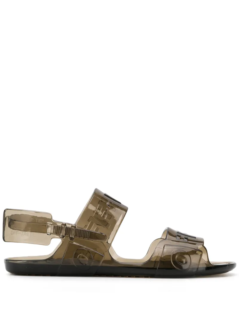 OFF-WHITE zip tie sandals