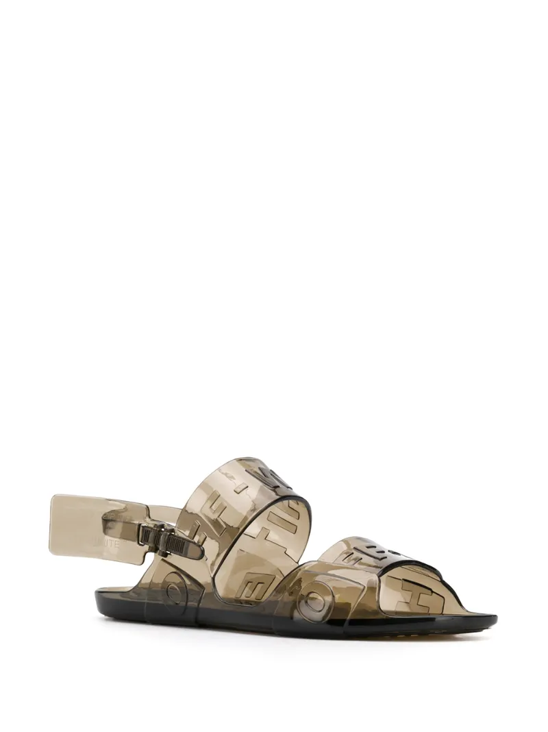 OFF-WHITE zip tie sandals