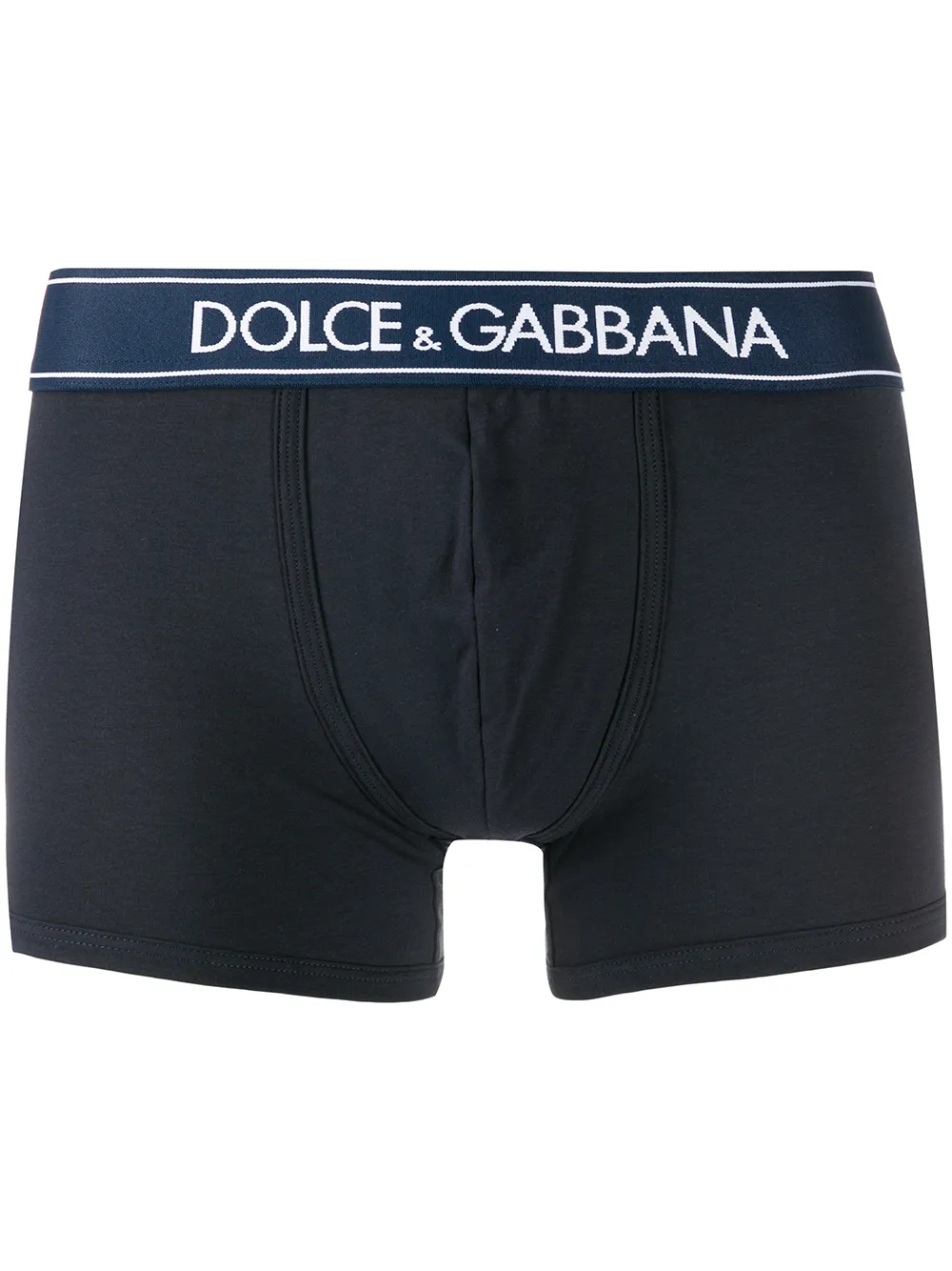 Dolce & Gabbana logo waistband boxer shorts – Blue