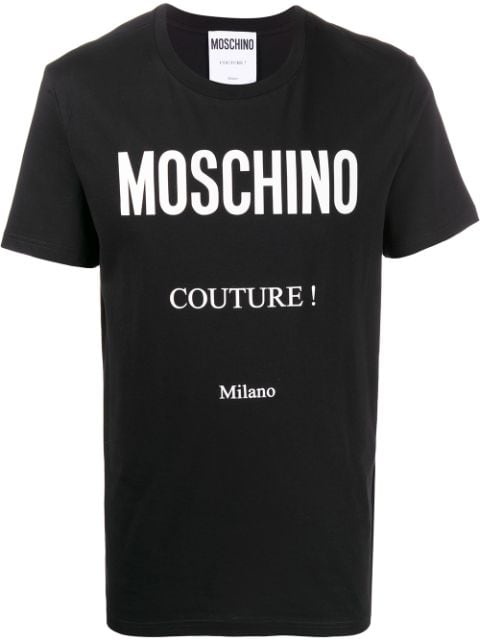 Moschino Couture logo print T-shirt