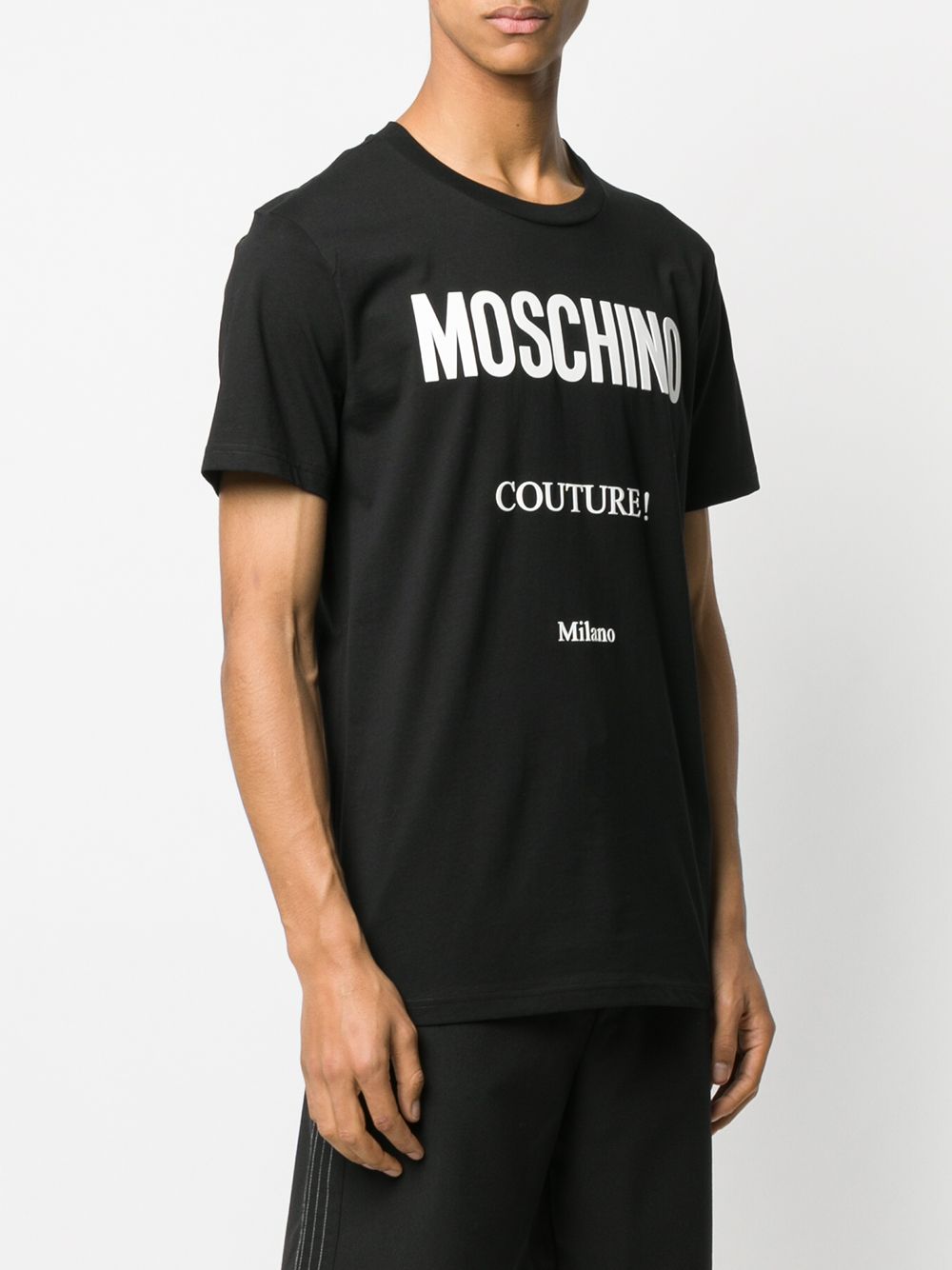 MOSCHINO COUTURE: Camiseta para hombre, Blanco  Camiseta Moschino Couture  07307041 en línea en