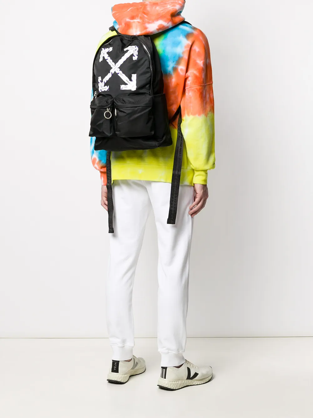 Off white cheap airport tape backpack
