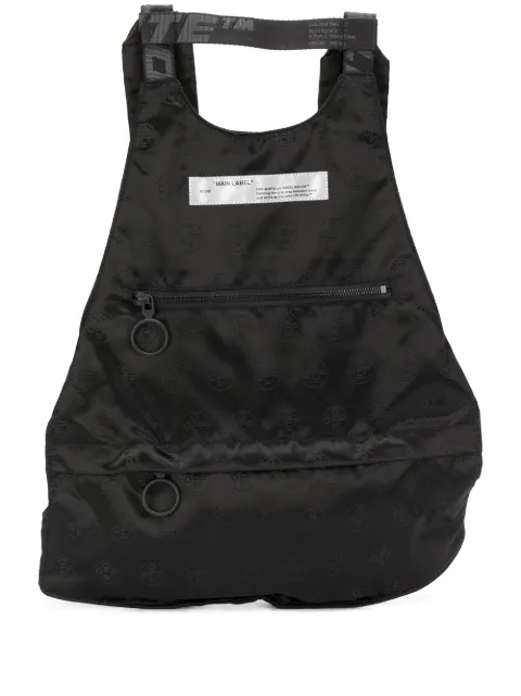 Off-White logo-jacquard backpack