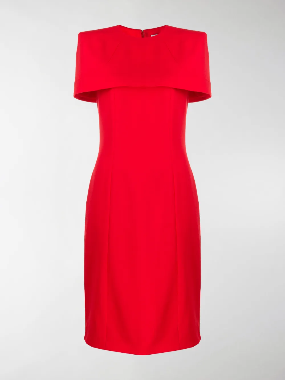 GIVENCHY CAPE FITTED DRESS,BW20U010EG14749196