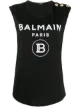 الصورة 1 من Balmain تيشيرت بطبعة شعار