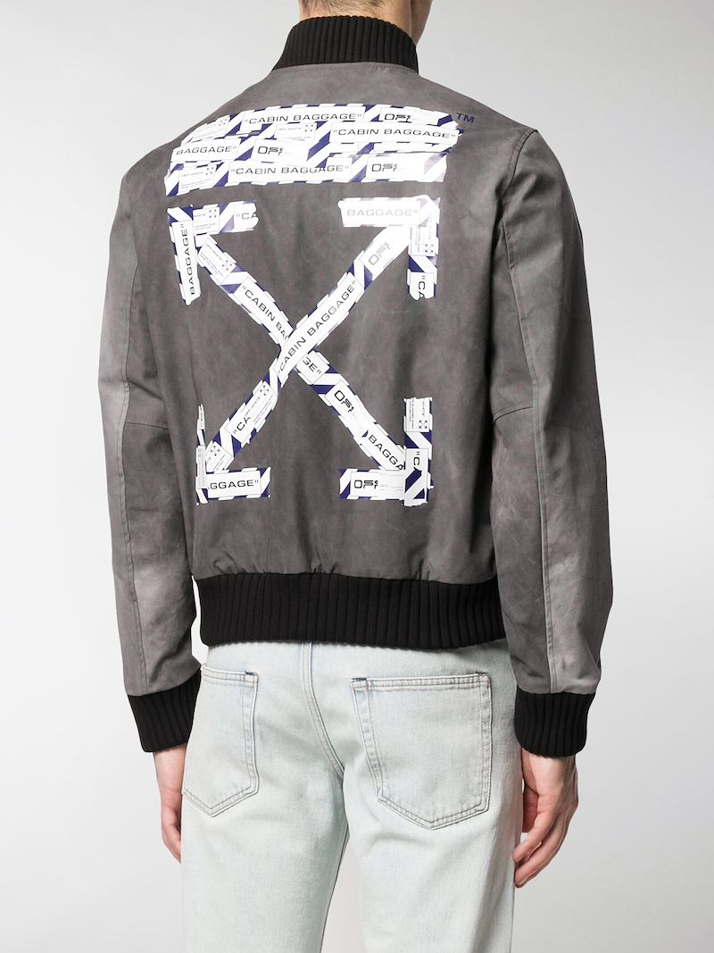 off white airport tape jacket