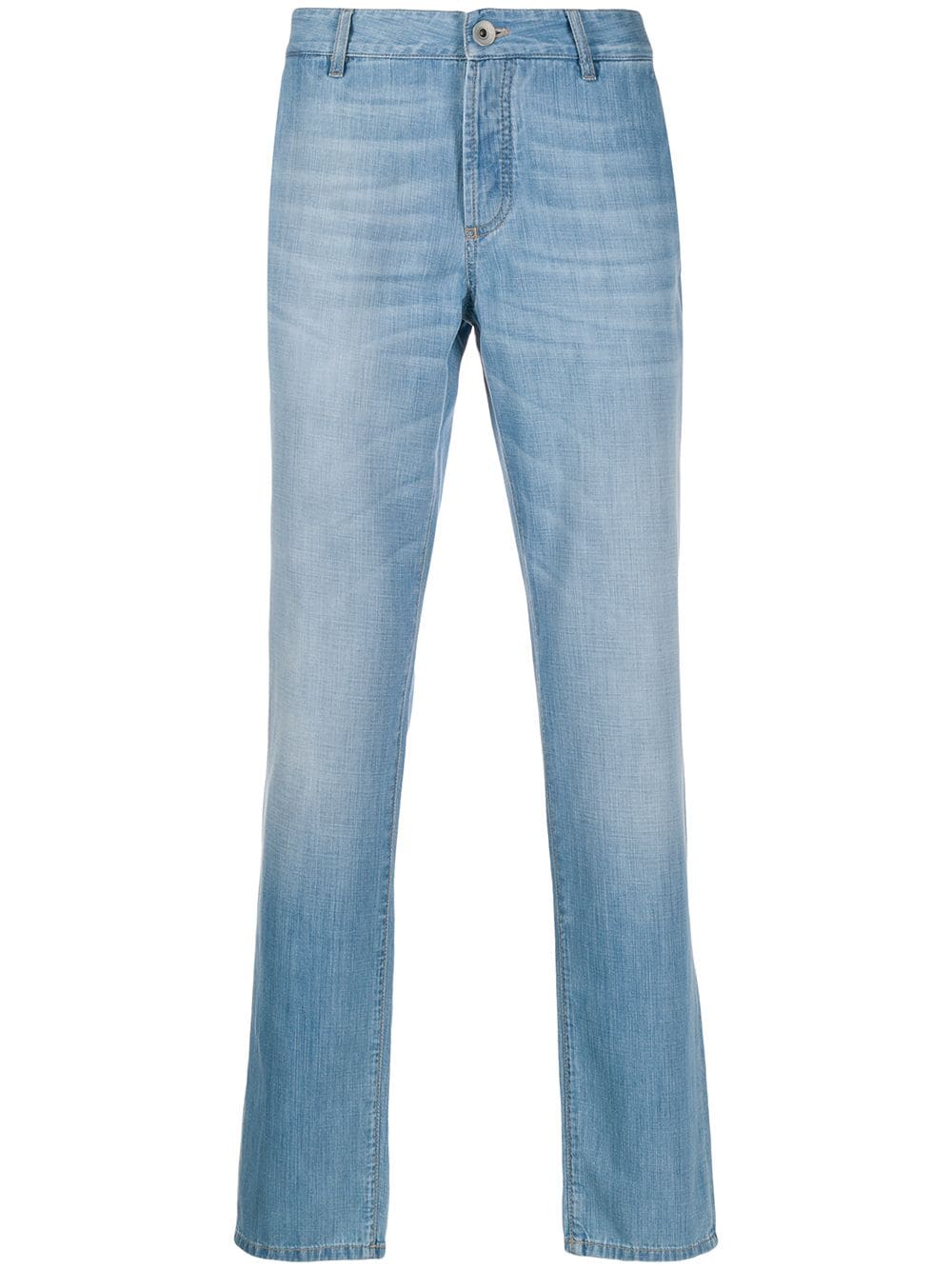 Brunello Cucinelli Slim-fit Mid-rise Jeans In Blue