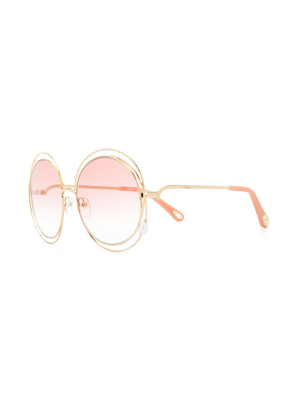 фото Chloé eyewear солнцезащитные очки carlina