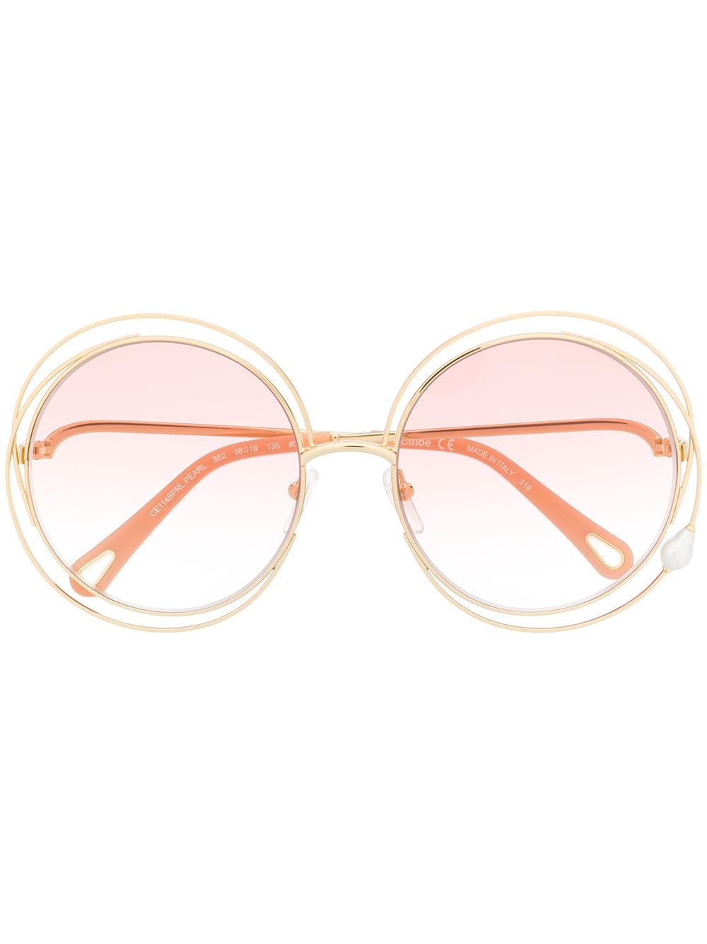 фото Chloé eyewear солнцезащитные очки carlina
