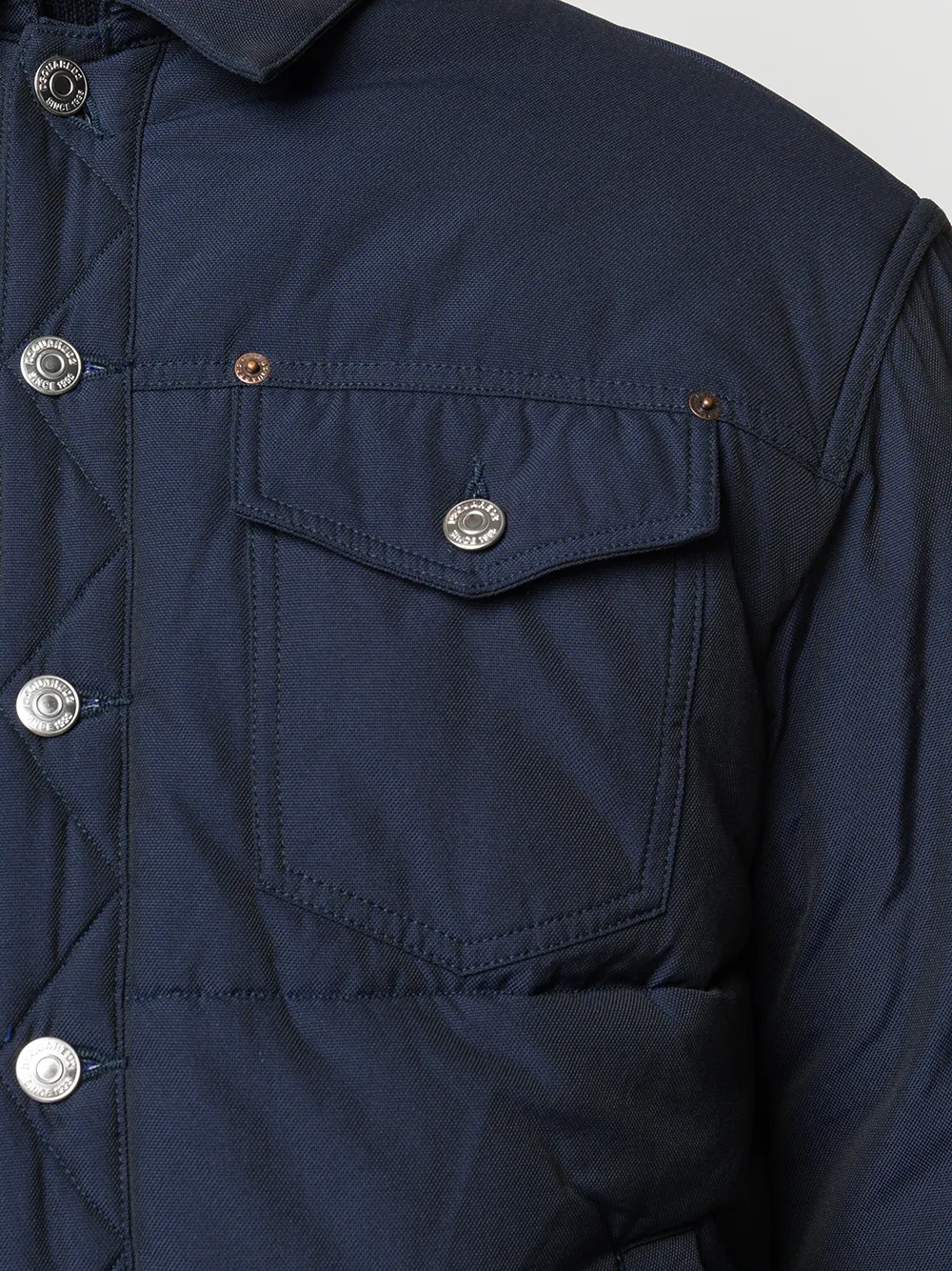 DSQUARED2 Jas met logoprint Blauw