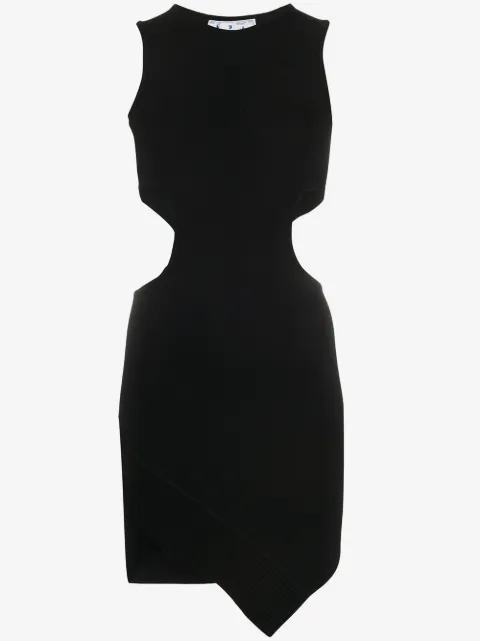 Off-White Swiss Cheese knitted dress