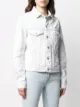 Off-White hole-detail denim jacket