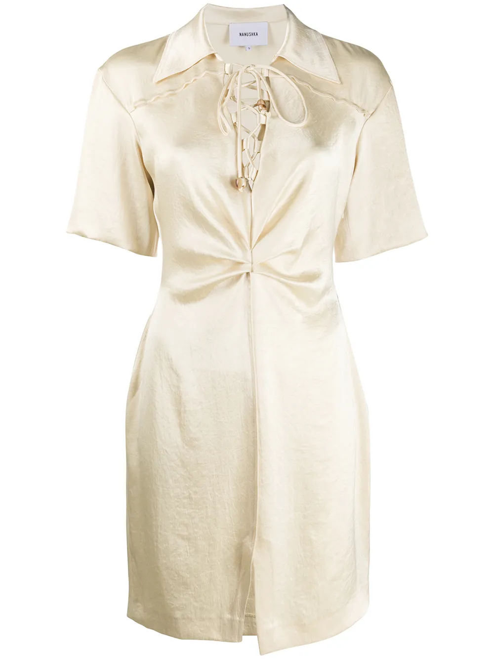 short sleeve coat dress