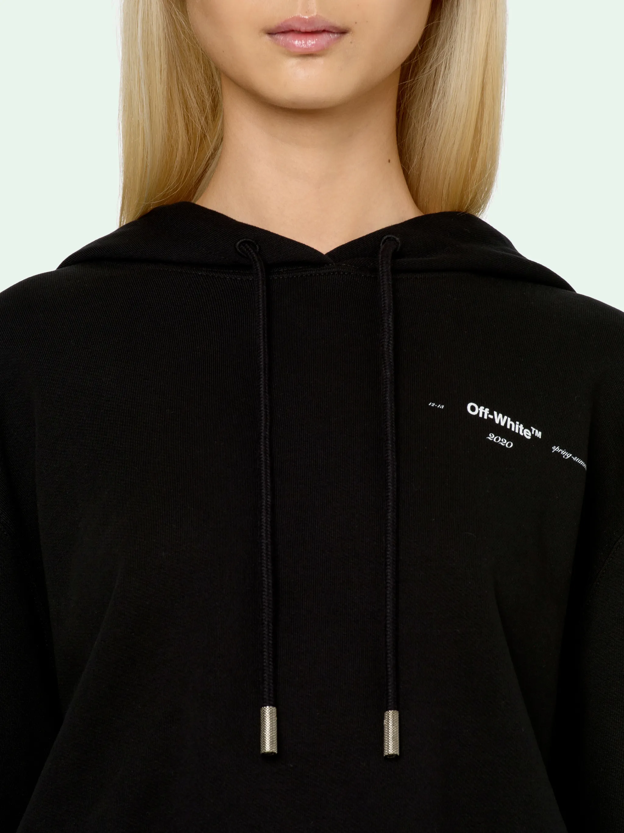 PUZZLE ARROWS HOODIE SWEATSHIRT | Off 