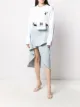 Image 2 of Off-White asymetrical denim skirt