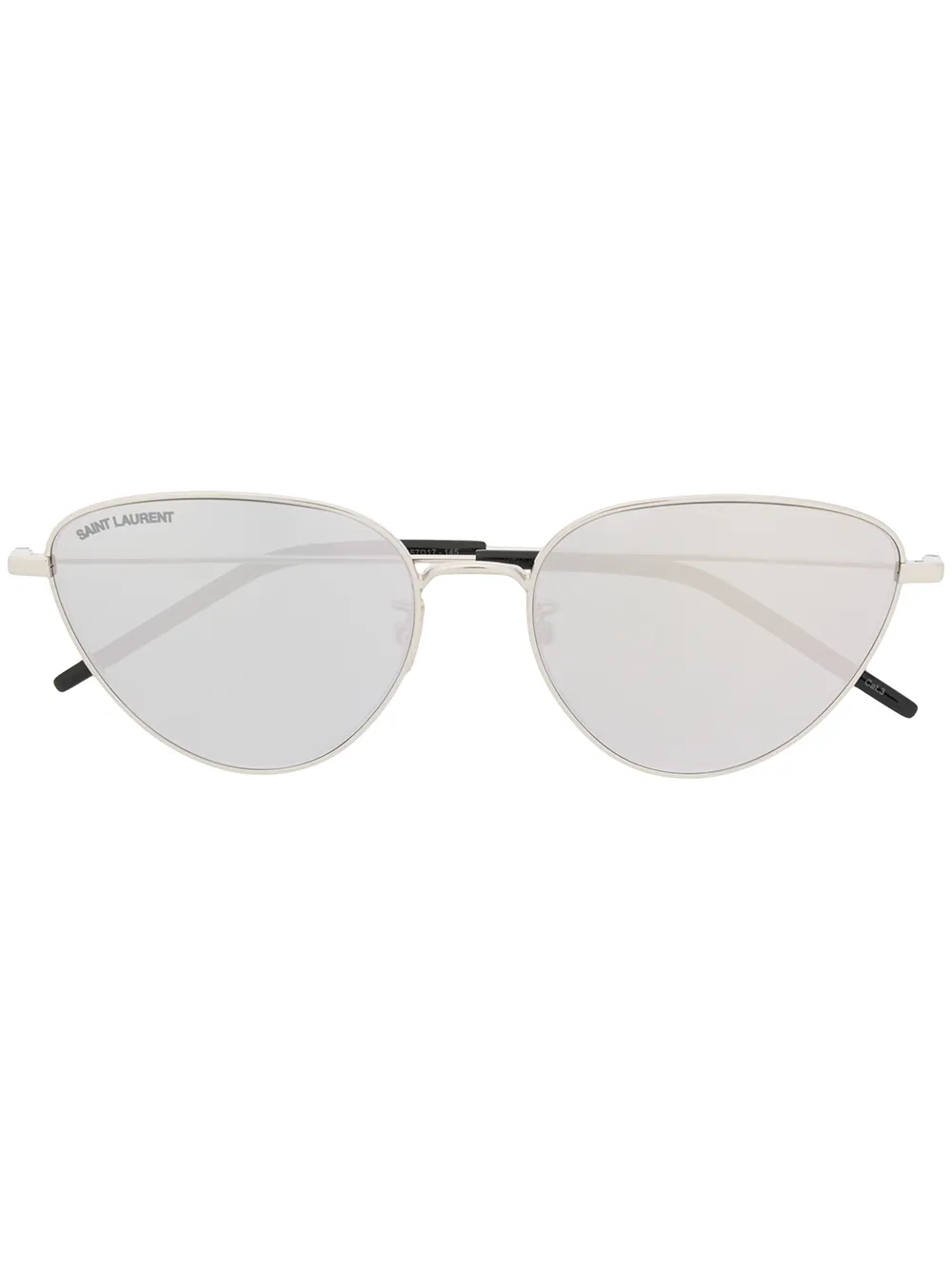 Saint Laurent Eyewear cat-eye frame sunglasses - Silver