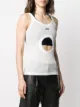Off-White Swiss Cheese tank top