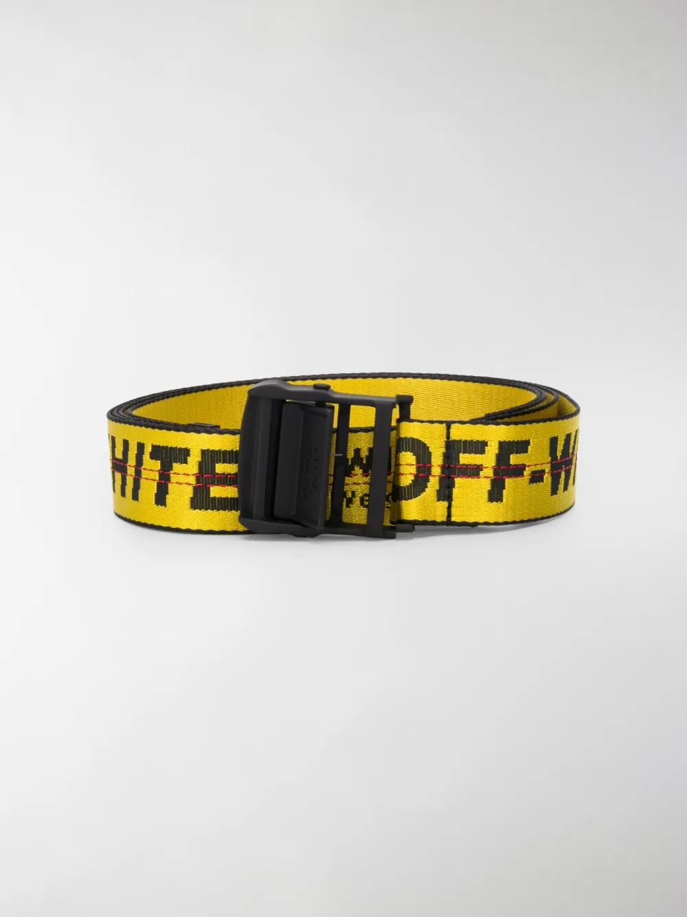 Off-white Industrial Buckle Belt In Yellow | ModeSens