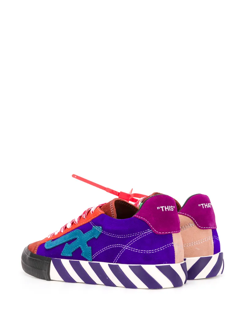 OFF-WHITE ARROW VULCANIZED LOW-TOP SNEAKERS