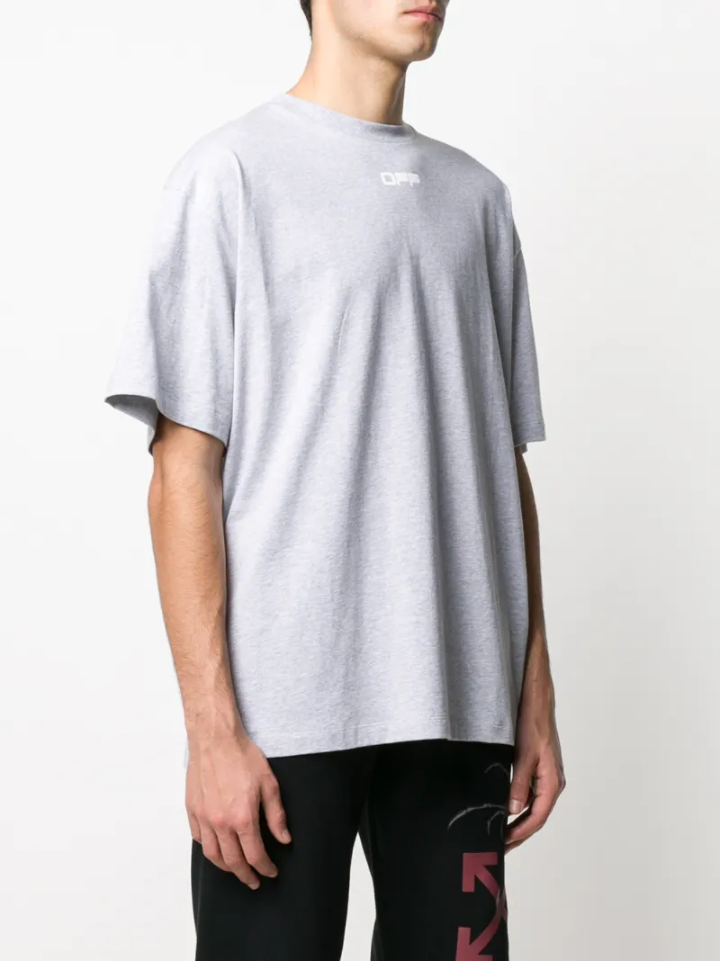 OFF-WHITE T-SHIRT MIT "AIRPORT TAPE"-PRINT