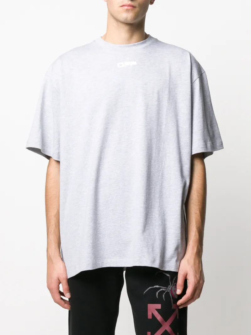 OFF-WHITE T-SHIRT MIT "AIRPORT TAPE"-PRINT
