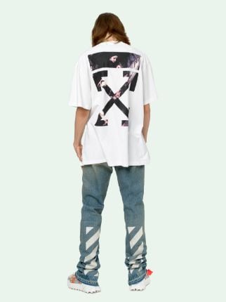 Off-White Caravaggio Arrow Over T-Shirt White