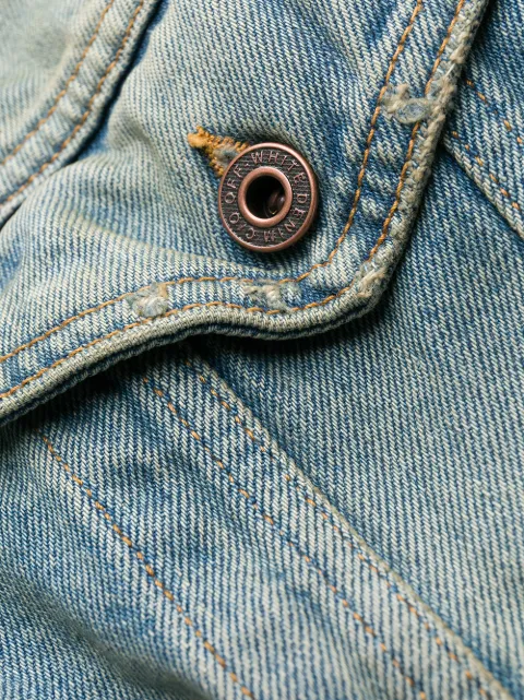 off white airport tape denim jacket