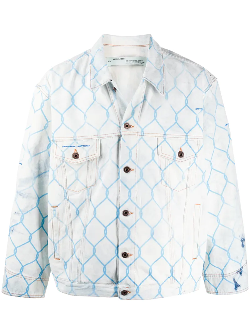 OFF-WHITE Fence denim jacket