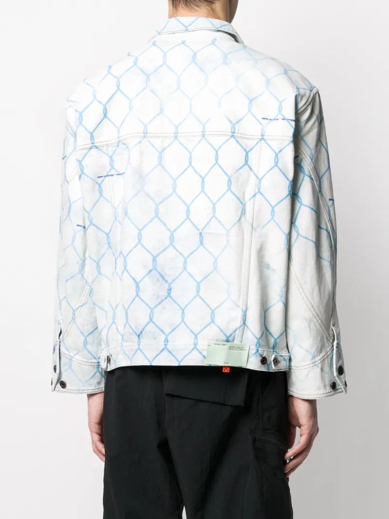 OFF-WHITE Fence denim jacket