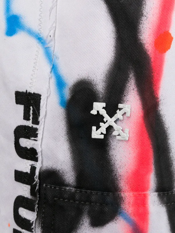 Off-White Futura Alien Print Trousers - Farfetch