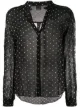 Image 1 of Pinko polka-dot print shirt